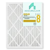 25x28x1 (Actual Size) Accumulair Gold Filter MERV 8