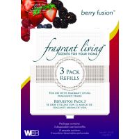Fragrant Living Scent Refill-Berry Fusion (3 Pack)