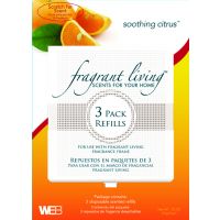 Fragrant Living Scent Refill-Soothing Citrus (3 Pack)