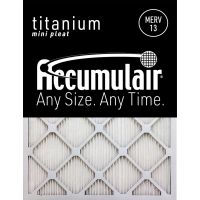 08x30x0.5 (Actual Size) Accumulair Titanium High Efficiency Allergen Reduction Filter